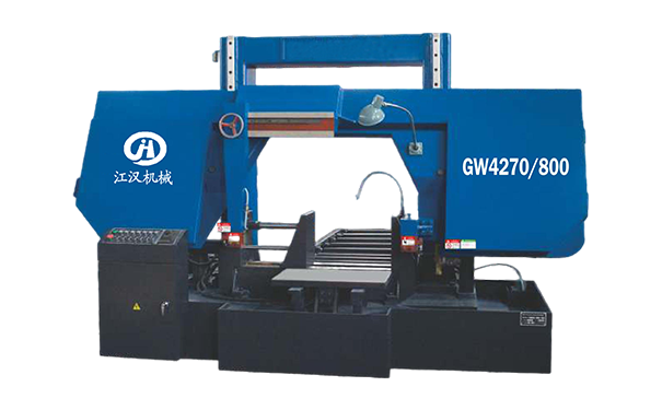西乡塘GW4270/800双柱龙门卧式带锯床